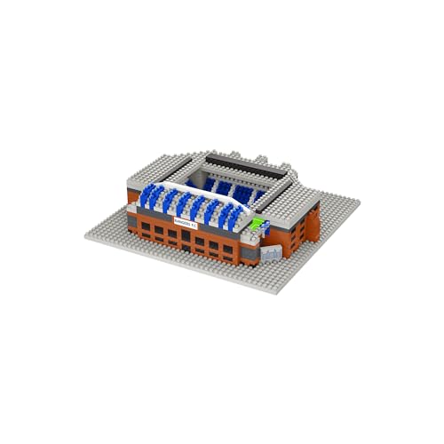 FOCO Offizielles Lizenzprodukt Rangers FC BRXLZ-Steine 3D-Mini-Fußballstadion BAU-Set von FOCO