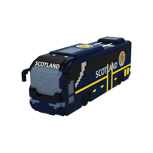 FOCO Offizielles Lizenzprodukt Scotland BRXLZ-Steine 3D-Fußball-Reisebus BAU-Set von FOCO