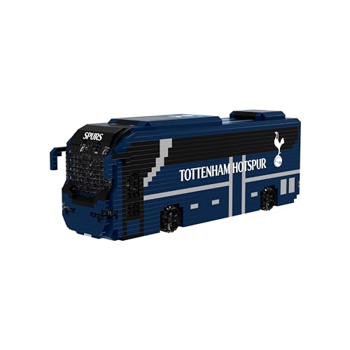 FOCO Offizielles Lizenzprodukt Tottenham Hotspur BRXLZ-Steine 3D-Fußball-Reisebus BAU-Set von FOCO