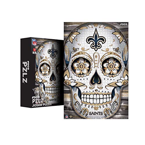 New Orleans Saints NFL-Sugar Skull 1000 Teile Puzzle PZLZ von FOCO