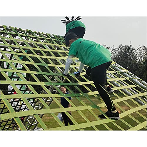 FOELANNE Baumhaus-Seilleiter Spielplatz Sicherheitsnetz, 11x6ft Kletter-Frachtnetz, Mehrzweck-Spielplatz-Sicherheitsnetze, for Indoor- und Outdoor-Kletterspielzeug for Kinder von FOELANNE