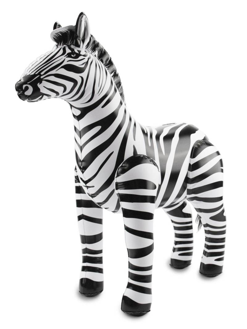 Aufblasbares Zebra Party-Deko schwarz-weiss 60x55x25cm Aufblasbares Zebra Party-Deko schwarz-weiss 60x55x25cm von FOLAT BV