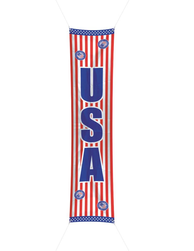 USA-Banner Partydeko blau-weiss-rot 300 x 60 cm von FOLAT BV