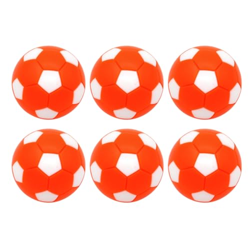 FOLODA 6 Stück Tischfußball Ersatzball Offizieller Tischspielball Offizieller 32-mm Tischfußballball von FOLODA