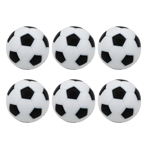 FOLODA 6 Stück Tischfußball Ersatzball Offizieller Tischspielball Offizieller 32-mm Tischfußballball von FOLODA