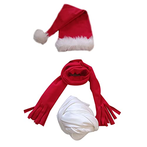 FOLODA Neugeborenen Fotografie Requisiten Wraps Weihnachten Themed Schal Für Mädchen Weihnachten Outfits Schal Baby Foto Zubehör von FOLODA