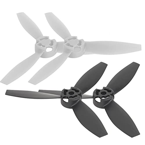 Drohnenpropeller, 4 Stück RC-Ersatzpropeller für Bebop 2(2 schwarz 2 weiß) von FOLOSAFENAR