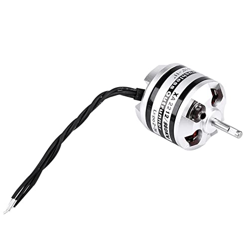 FOLOSAFENAR Bürstenloser Rc-Motor mit Starker Saug-M5-Mutter, Rutschfestes Stahlblech, für Bürstenlosen Emax Xa2212 820Kv/980Kv/1400Kv 2-3S-Motor (980 kV) von FOLOSAFENAR