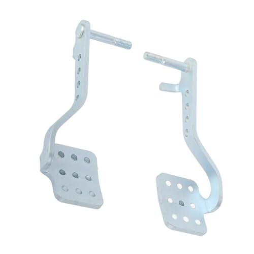 Go-Kart-Pedal-Set, 1 Paar Langlebige Bremspedal-Rückholfeder aus Stahl, Leicht, rutschfest, mit 71-Zoll-Gaszug für 196 6,5 PS Kart von FOLOSAFENAR