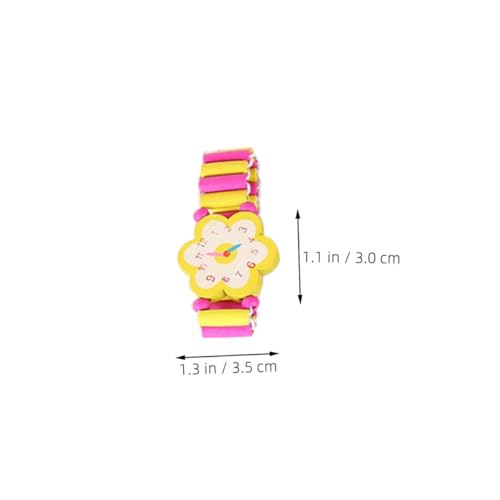 FOMIYES 12 Stück Teiliges Bunte Holzspielzeug armbanduhren für Leichte Kreative Cartoon Uhren aus Langlebigem Holz Robustes Design als Originelles Party Geschenk für Jungen und Mädchen FOMIYES 12 Stück Teiliges Bunte Holzspielzeug armbanduhren für Leichte Kreative Cartoon Uhren aus Langlebigem Holz Robustes Design als Originelles Party Geschenk für Jungen und Mädchen von FOMIYES