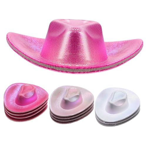 FOMIYES 12 Stück Teiliges Mini Cowboy Hüte Bunte Mini Hüte mit Holografischem Glanz Vielseitig Einsetzbar für Tea Party Geburtstagsfeiern Halloween und Puppendekoration FOMIYES 12 Stück Teiliges Mini Cowboy Hüte Bunte Mini Hüte mit Holografischem Glanz Vielseitig Einsetzbar für Tea Party Geburtstagsfeiern Halloween und Puppendekoration von FOMIYES