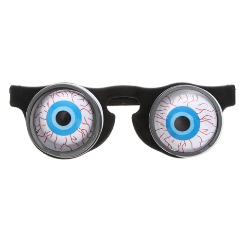 FOMIYES Augapfel-Brille, Halloween-Party, Augapfel-Brille, lustig schüttelnde Kostüm-Brille, perfekte Partygeschenke für Kostüme, Halloween-Fotoautomaten-Requisiten für Erwachsene und Kinder von FOMIYES