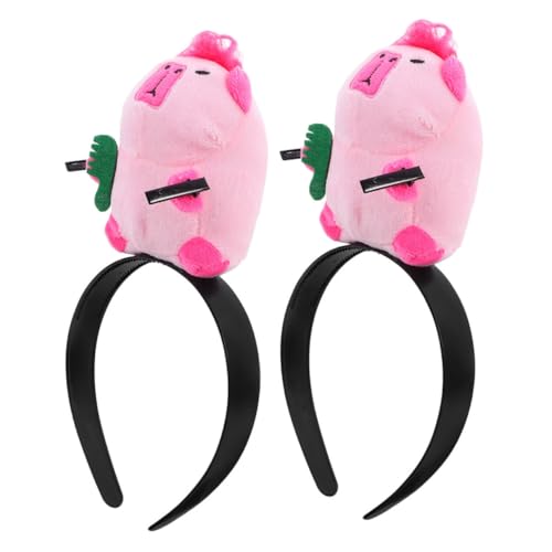 FOMIYES 2 Stück Niedliches Cartoon Capybara Haarreif Leichtes Bequemes für Party Cosplay und Festliche Anlässe Vielseitiges Accessoire für Kostüme und Geburtstagsfeiern FOMIYES 2 Stück Niedliches Cartoon Capybara Haarreif Leichtes Bequemes für Party Cosplay und Festliche Anlässe Vielseitiges Accessoire für Kostüme und Geburtstagsfeiern von FOMIYES