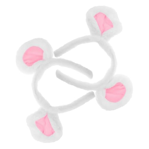 FOMIYES 2 Stück Plüsch Mausohren Haarreif Weiches Kuscheliges Tierkostüm Zubehör für Erwachsene Niedliches Cartoon Stirnband für Halloween Party und Verkleidung FOMIYES 2 Stück Plüsch Mausohren Haarreif Weiches Kuscheliges Tierkostüm Zubehör für Erwachsene Niedliches Cartoon Stirnband für Halloween Party und Verkleidung von FOMIYES