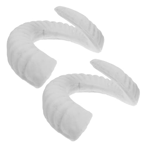 FOMIYES 2 Stück Sheep Horn Headband Halloween Cosplay Haarschmuck DIY Material Robust Komfortabel Vielseitig für Party Kostüm Zubehör FOMIYES 2 Stück Sheep Horn Headband Halloween Cosplay Haarschmuck DIY Material Robust Komfortabel Vielseitig für Party Kostüm Zubehör von FOMIYES