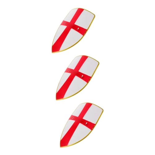 FOMIYES 3 Stück Teiliges Cosplay Schild Kleines Rotes Schild Leicht Sicher Realistisch für Ritter und Mittelalter Kostüme für Jungen und Mädchen Fördert Bewegung und Fantasie FOMIYES 3 Stück Teiliges Cosplay Schild Kleines Rotes Schild Leicht Sicher Realistisch für Ritter und Mittelalter Kostüme für Jungen und Mädchen Fördert Bewegung und Fantasie von FOMIYES