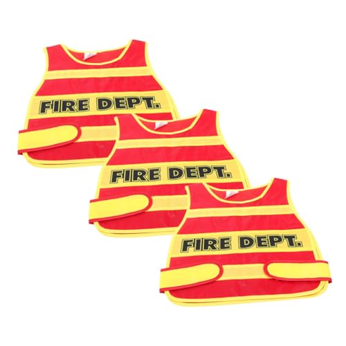 FOMIYES 3 Stück Teiliges Feuerwehrkostüm mit Weicher Hautfreundlicher Weste Realistisches Feuerwehr Roleplay für Fantasievolle Partys Rollenspiele und Kreative Teamförderung FOMIYES 3 Stück Teiliges Feuerwehrkostüm mit Weicher Hautfreundlicher Weste Realistisches Feuerwehr Roleplay für Fantasievolle Partys Rollenspiele und Kreative Teamförderung von FOMIYES