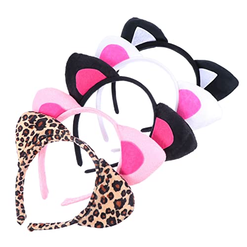 FOMIYES 5 Stück Teiliges Katzenohren Stirnband Bequemes Langlebiges Cosplay Zubehör für Mädchen und Erwachsene Niedliche Tierkopf Form für Kostümfest Party und Alltag Sicheres Haarschmuck FOMIYES 5 Stück Teiliges Katzenohren Stirnband Bequemes Langlebiges Cosplay Zubehör für Mädchen und Erwachsene Niedliche Tierkopf Form für Kostümfest Party und Alltag Sicheres Haarschmuck von FOMIYES