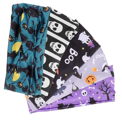 FOMIYES 5St Halloween-Haarband bandana stirnband Halloween-Haarschmuck halloween theme halloween haarschmuck kopfschmuck Stirnbänder zum Thema Halloween Stirnband für Mädchen Stoff von FOMIYES