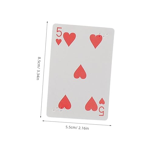 FOMIYES Braille Spielkarten Großdruck für Sehbehinderte Inklusive Visuell Eingeschränkte Erwachsene Taktiles Kartenspiel zum Lernen und Komfortable Inklusives Kartenspiel für Spieler mit FOMIYES Braille Spielkarten Großdruck für Sehbehinderte Inklusive Visuell Eingeschränkte Erwachsene Taktiles Kartenspiel zum Lernen und Komfortable Inklusives Kartenspiel für Spieler mit von FOMIYES