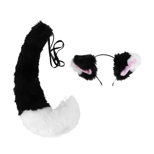 FOMIYES Cosplay Fuchsohren und Plüsch Haarschmuck Tier Ohren Kostüm Zubehör für Erwachsene und Fasching Halloween Karneval FOMIYES Cosplay Fuchsohren und Plüsch Haarschmuck Tier Ohren Kostüm Zubehör für Erwachsene und Fasching Halloween Karneval von FOMIYES