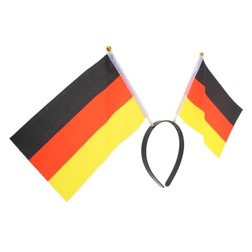 FOMIYES Deutschland Flagge Haarreif Fanartikel Fußball Deutschland Flaggen Design Stirnband für Fans und Cheerleader Nationalstolz Accessoire FOMIYES Deutschland Flagge Haarreif Fanartikel Fußball Deutschland Flaggen Design Stirnband für Fans und Cheerleader Nationalstolz Accessoire von FOMIYES