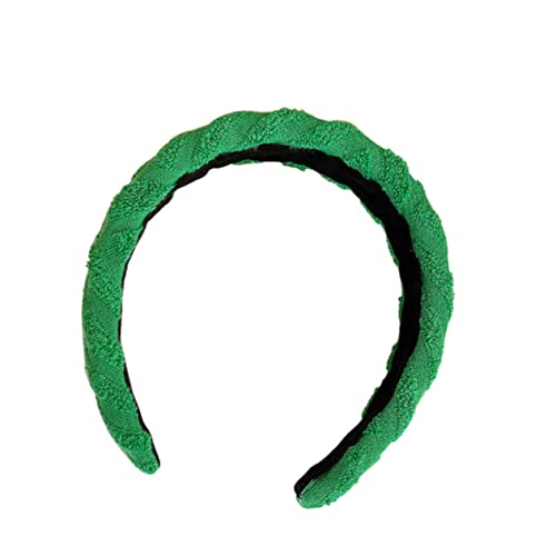 FOMIYES Grünes gestreiftes Stirnband gestickte Haarnadel Haarspangen für Kopfbedeckungen St Patrick's Day hairband Party hair ornament Festival-Party- Festliche Haartracht von FOMIYES