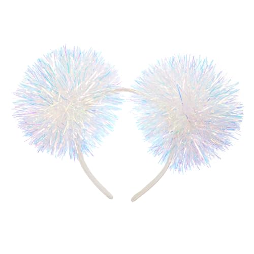 FOMIYES Haarreif mit Lametta Bommeln Leichtes Party und Festival Haarband Langlebiges Weihnachts Accessoire für Auftritte und Festliche Cosplays Weiß FOMIYES Haarreif mit Lametta Bommeln Leichtes Party und Festival Haarband Langlebiges Weihnachts Accessoire für Auftritte und Festliche Cosplays Weiß von FOMIYES