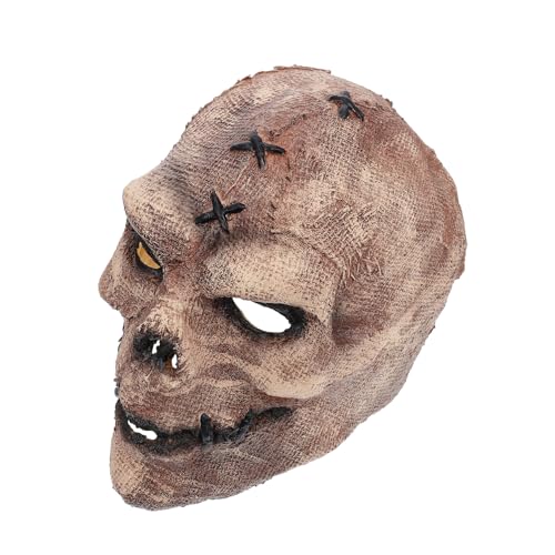 FOMIYES Halloween Vogelscheuche Gesichtsmaske Lifelike Skull Mask für Partys und Cosplay für Halloween Dekoration und Gruselige FOMIYES Halloween Vogelscheuche Gesichtsmaske Lifelike Skull Mask für Partys und Cosplay für Halloween Dekoration und Gruselige von FOMIYES