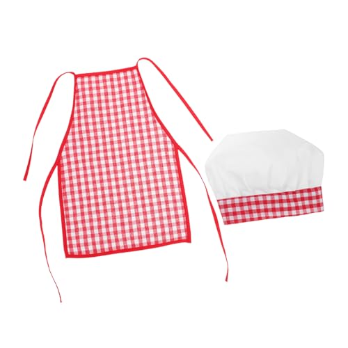 FOMIYES Kochkostüm Monate Junge Mädchen Koch Outfit Mit Schürze Und Mütze Weiches Atmungsaktives Material Für Fotoshooting Und Rollenspiel FOMIYES Kochkostüm Monate Junge Mädchen Koch Outfit Mit Schürze Und Mütze Weiches Atmungsaktives Material Für Fotoshooting Und Rollenspiel von FOMIYES