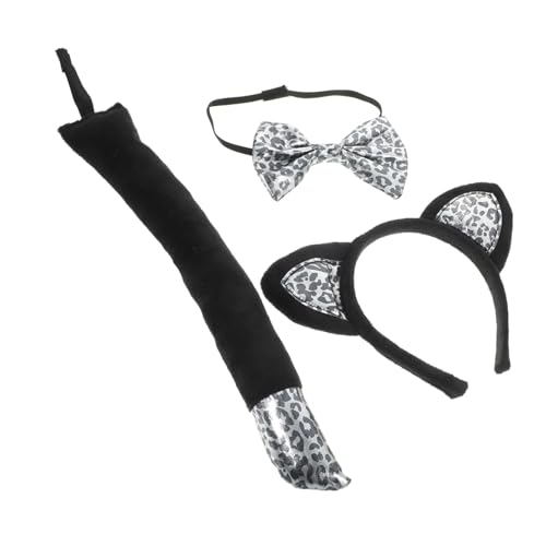 FOMIYES Leopard Cosplay mit Stirnband Leopardenohren und aus Strapazierfähigem Bequemes Tierkostüm Zubehör für Party Geburtstag Halloween und Kostümball FOMIYES Leopard Cosplay mit Stirnband Leopardenohren und aus Strapazierfähigem Bequemes Tierkostüm Zubehör für Party Geburtstag Halloween und Kostümball von FOMIYES