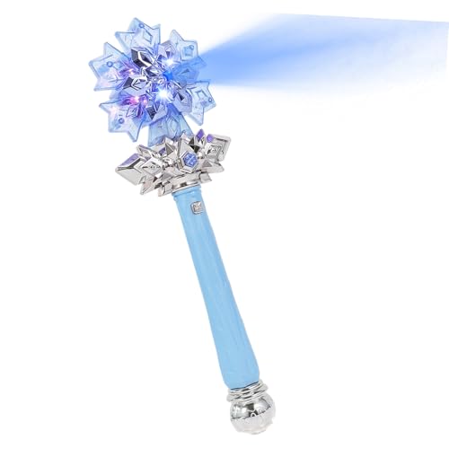 FOMIYES Leuchtender Schneeflocken zauberstab für Mädchen mit Musik und Nebeleffekt Stabiles Kunststoff Design Einfach zu Bedienen Kostümzubehör für Prinzessinnen Party und Verkleidung FOMIYES Leuchtender Schneeflocken zauberstab für Mädchen mit Musik und Nebeleffekt Stabiles Kunststoff Design Einfach zu Bedienen Kostümzubehör für Prinzessinnen Party und Verkleidung von FOMIYES