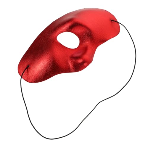 FOMIYES Maske Halloween Kostüme Party Zubehör Maskerade Zubehör Für Frauen Vliesstoff Rot von FOMIYES