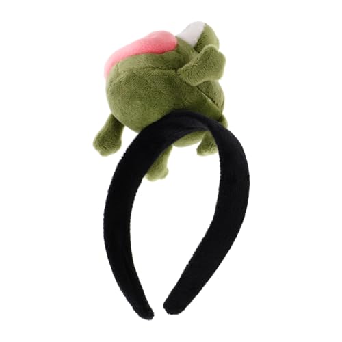 FOMIYES Niedliches Frosch stirnband Cosplay Haarreifen mit Großer Froschmund für Party Geburtstag Bühnenauftritt Vielseitiges Tier Haar accessoire FOMIYES Niedliches Frosch stirnband Cosplay Haarreifen mit Großer Froschmund für Party Geburtstag Bühnenauftritt Vielseitiges Tier Haar accessoire von FOMIYES