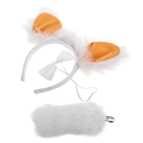 FOMIYES Plüsch Schafohren Haarreif mit und Schleife Weiches Kuschelmaterial Niedliches Cartoon Kostümzubehör für Halloween Cosplay Partys Bequemes und Vielseitiges Tier Haarband FOMIYES Plüsch Schafohren Haarreif mit und Schleife Weiches Kuschelmaterial Niedliches Cartoon Kostümzubehör für Halloween Cosplay Partys Bequemes und Vielseitiges Tier Haarband von FOMIYES