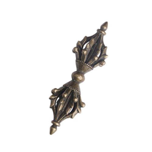 FOMIYES Retro Vajra Stößel Dekoration Kleines Tibetisches Pestle Handwerk Langlebige Buddhistische Meditationsornamente für Schreibtisch und Wohnkultur Verarbeitung Einzigartiges Antikes FOMIYES Retro Vajra Stößel Dekoration Kleines Tibetisches Pestle Handwerk Langlebige Buddhistische Meditationsornamente für Schreibtisch und Wohnkultur Verarbeitung Einzigartiges Antikes von FOMIYES