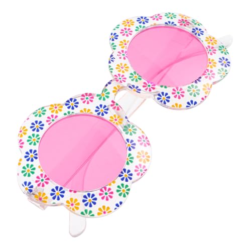 FOMIYES Sonnenbrille Kleine Bunte Blütenform Niedliche Partybrille Leicht Robust für Geburtstag Strand Outdoor FOMIYES Sonnenbrille Kleine Bunte Blütenform Niedliche Partybrille Leicht Robust für Geburtstag Strand Outdoor von FOMIYES