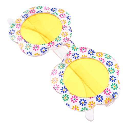 FOMIYES Sonnenbrille mit Blumenmotiv Transparente Gelbe Gläser Lustige Partybrille für Geburtstag Karneval und Fotoshootings Niedliche und Leichte Kinderbrille für Mädchen und Jungen FOMIYES Sonnenbrille mit Blumenmotiv Transparente Gelbe Gläser Lustige Partybrille für Geburtstag Karneval und Fotoshootings Niedliche und Leichte Kinderbrille für Mädchen und Jungen von FOMIYES