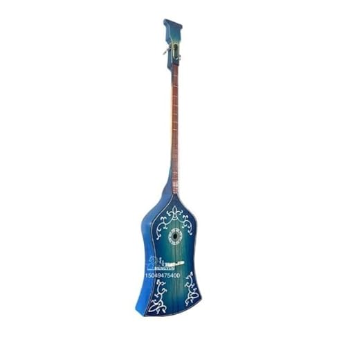 Tovshuur Mongolisches Zupfmusikinstrument, Blau von FOMOYU