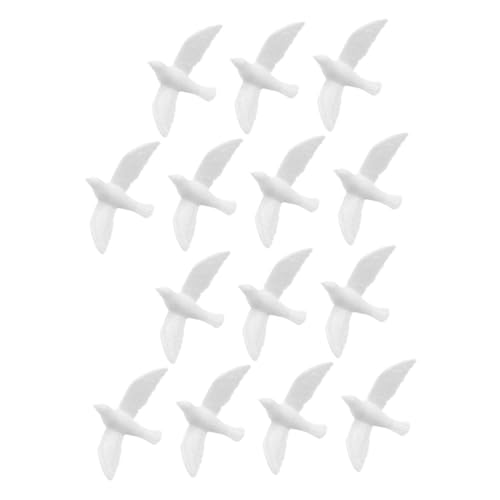 FONDOTIN 14 Stück Teiliges Miniatur Taubenfiguren Detaillierte Weiße Tauben Miniaturmodelle Realistische Vogelornamente für Puppenhaus Garten Hochzeitstorten und Miniaturlandschaft FONDOTIN 14 Stück Teiliges Miniatur Taubenfiguren Detaillierte Weiße Tauben Miniaturmodelle Realistische Vogelornamente für Puppenhaus Garten Hochzeitstorten und Miniaturlandschaft von FONDOTIN