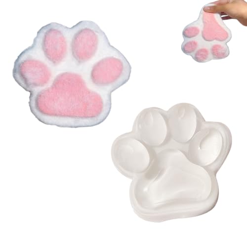 Taba Squishy Katzenpfoten Groß, Handmade fufu Squishy Big Pfote, Squeeze Toy, Anti Stress Squishy Toy Set, Squishy Cat Paw Spielzeug, Taba fufu Squishy Katzenkralle Stressabbauspielzeug (A+B) von FONDUO