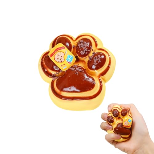 Taba Fufu Squishy Pfote Spielzeug, Anti Stress Katzenpfote Spielzeug Squishies, Squishy Klebrig Paw Toy, Süße Squishy Pfote Set, Fidget Spielzeuge, Fufu Squishy Squeeze Spielzeug (C) von FONDUO