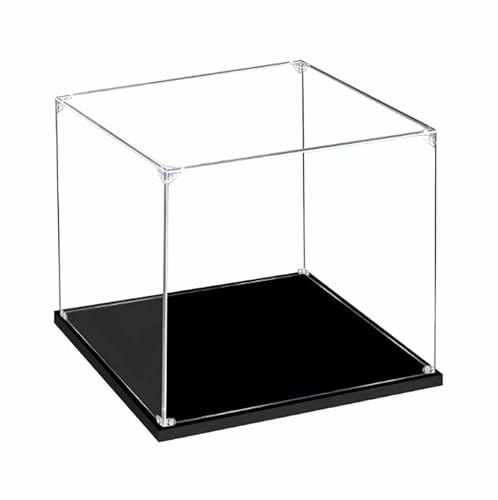 FORTTS Transparente Acryl-Vitrine, kompatibel mit LG 10266 Lunar Module, Sammlerstück-Vitrine, staubdichte Arbeitsplatte, Kunststoff-Vitrine, Spielzeug-Heimaufbewahrung(2MM) von FORTTS