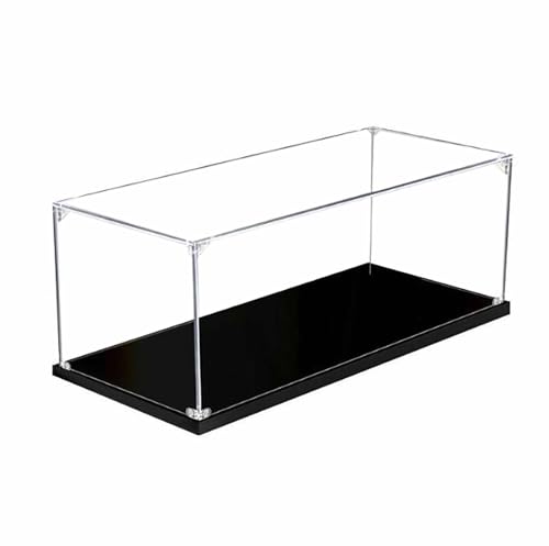 FORTTS Transparente Acryl-Vitrine, kompatibel mit LG 10294, Sammlerstück-Vitrine, staubdichte Arbeitsplatte, Kunststoff-Vitrine, Spielzeug, Heimaufbewahrung(2MM) von FORTTS