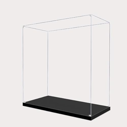 FORTTS Transparente Acryl-Vitrine, kompatibel mit LG 10303 Roller Coaster, Sammlerstück-Vitrine, staubdichte Arbeitsplatte, Kunststoff-Vitrine, Spielzeug, Heimaufbewahrung, 90 x 40 x 100 cm(2MM) von FORTTS