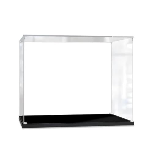 FORTTS Transparente Acryl-Vitrine, kompatibel mit LG 42130, Sammlerstück-Vitrine, staubdichte Arbeitsplatte, Kunststoff-Vitrine, Spielzeug, Heimaufbewahrung, 50 x 25 x 40 cm(2MM) von FORTTS