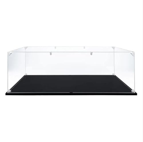 FORTTS Transparente Acryl-Vitrine, kompatibel mit LG 42143/42056/42115/42096/42083, Vitrine for Sammlerstücke, staubdichte Arbeitsplatte, Kunststoff-Vitrine, Spielzeug, Heimaufbewahrung(2MM) von FORTTS