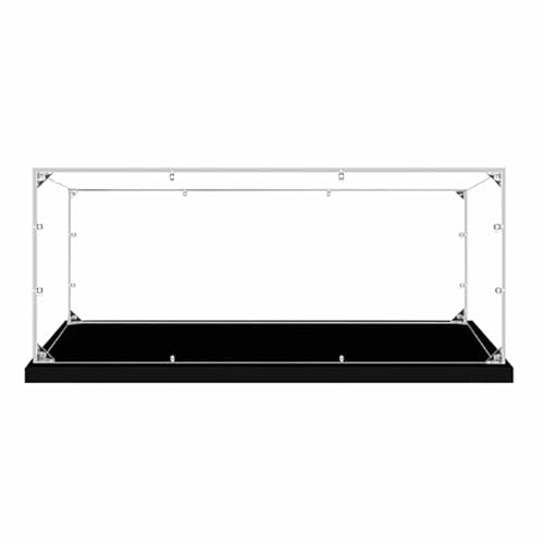 FORTTS Transparente Acryl-Vitrine, kompatibel mit LG 42172 Sportwagen, Sammlerstück-Vitrine, staubdichte Arbeitsplatte, Kunststoff-Vitrine, Spielzeug-Heimaufbewahrung(2MM) von FORTTS