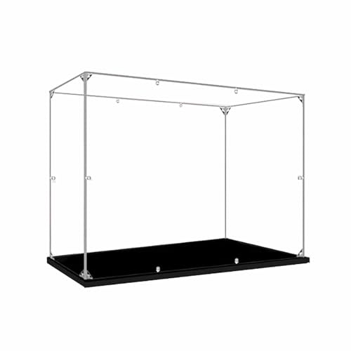 FORTTS Transparente Acryl-Vitrine, kompatibel mit LG 75192, Sammlerstück-Vitrine, staubdichte Arbeitsplatte, Kunststoff-Vitrine, Spielzeug, Heimaufbewahrung(B,2MM) von FORTTS