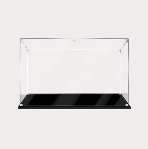 FORTTS Transparente Acryl-Vitrine, kompatibel mit LG 75276/75277/75304, Vitrine for Sammlerstücke, staubdicht, Arbeitsplatte, Kunststoff-Vitrine, Spielzeug, Heimaufbewahrung, 50 x 20 x 24 cm(2MM) von FORTTS